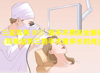 三亚耳再 🐠 造手术费用全解析(耳再造第三期手术要多长时间)